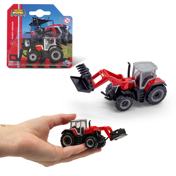 TRACTEUR MASSEY FERGUSSON 3" 8S.265 AVEC CHARGEUR FRONTAL
