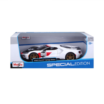 1:18 2021 FORD GT HERITAGE EDITION
