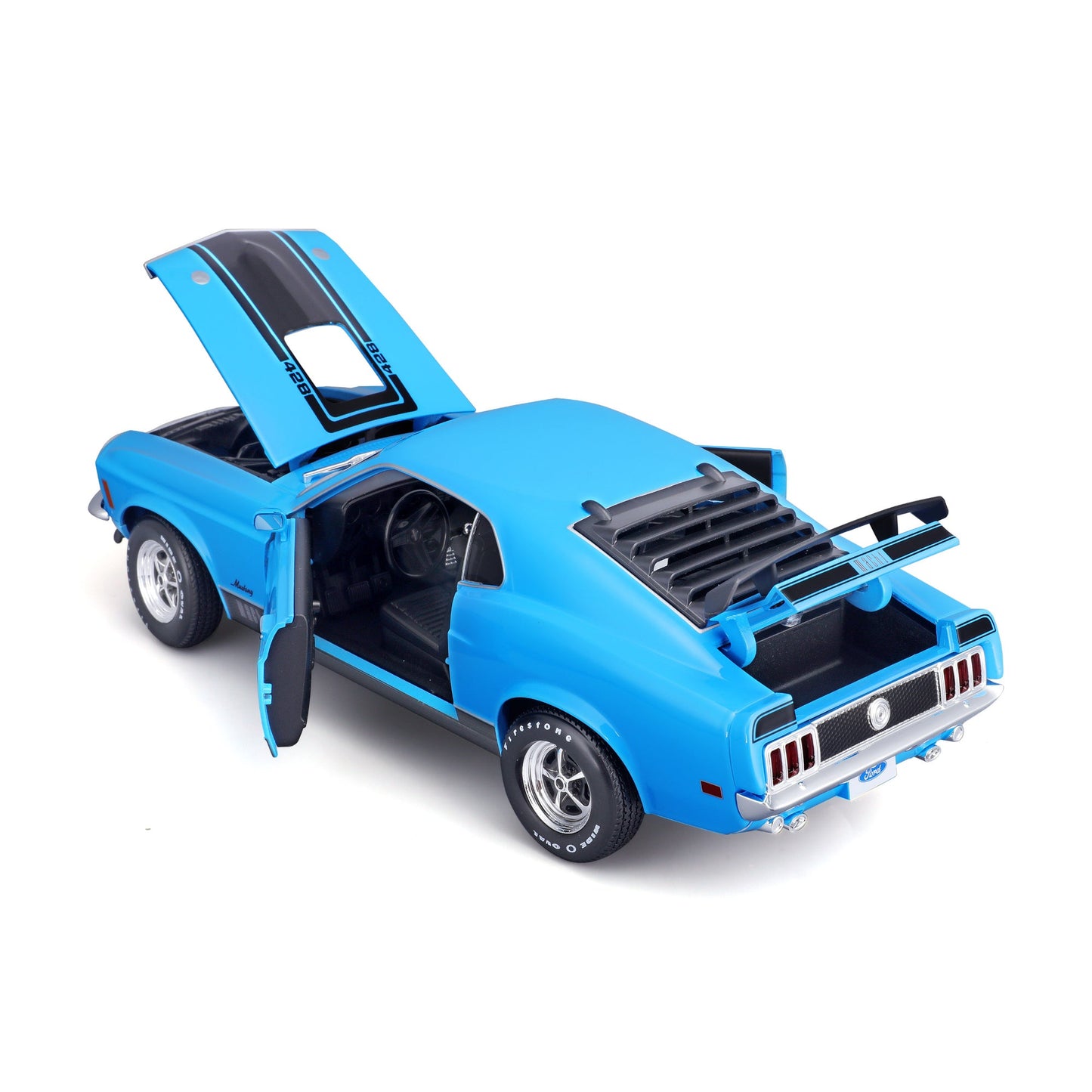 1:18 FORD MUSTANG MACH 1 1970 - BLUE