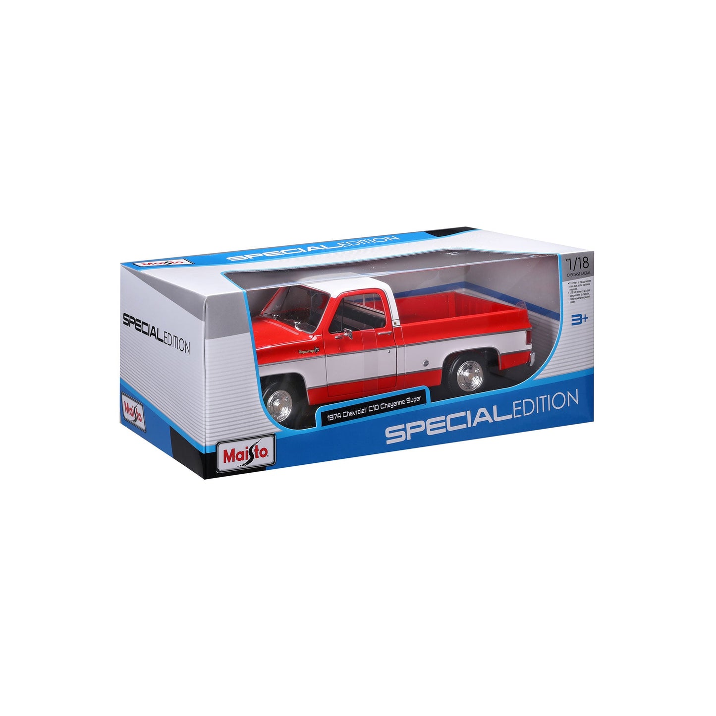 1:18 CHEVROLET C10 CHEYENNE SUPER PICK-UP TRUCK