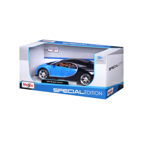 1:24 BLUE BUGATTI CHIRON