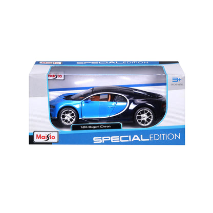 1:24 BLUE BUGATTI CHIRON