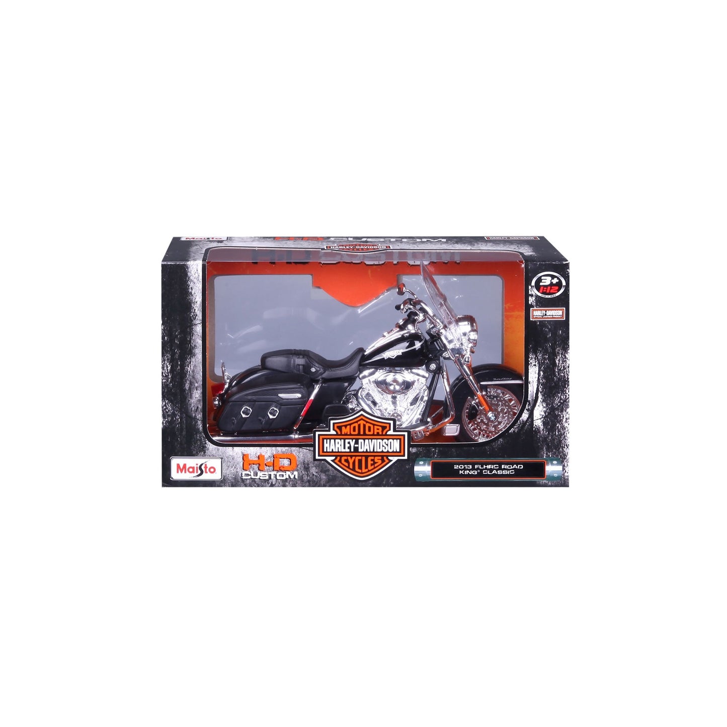 1:12 HARLEY DAVIDSON 2013 FLHRC ROAD KING CLASSIC