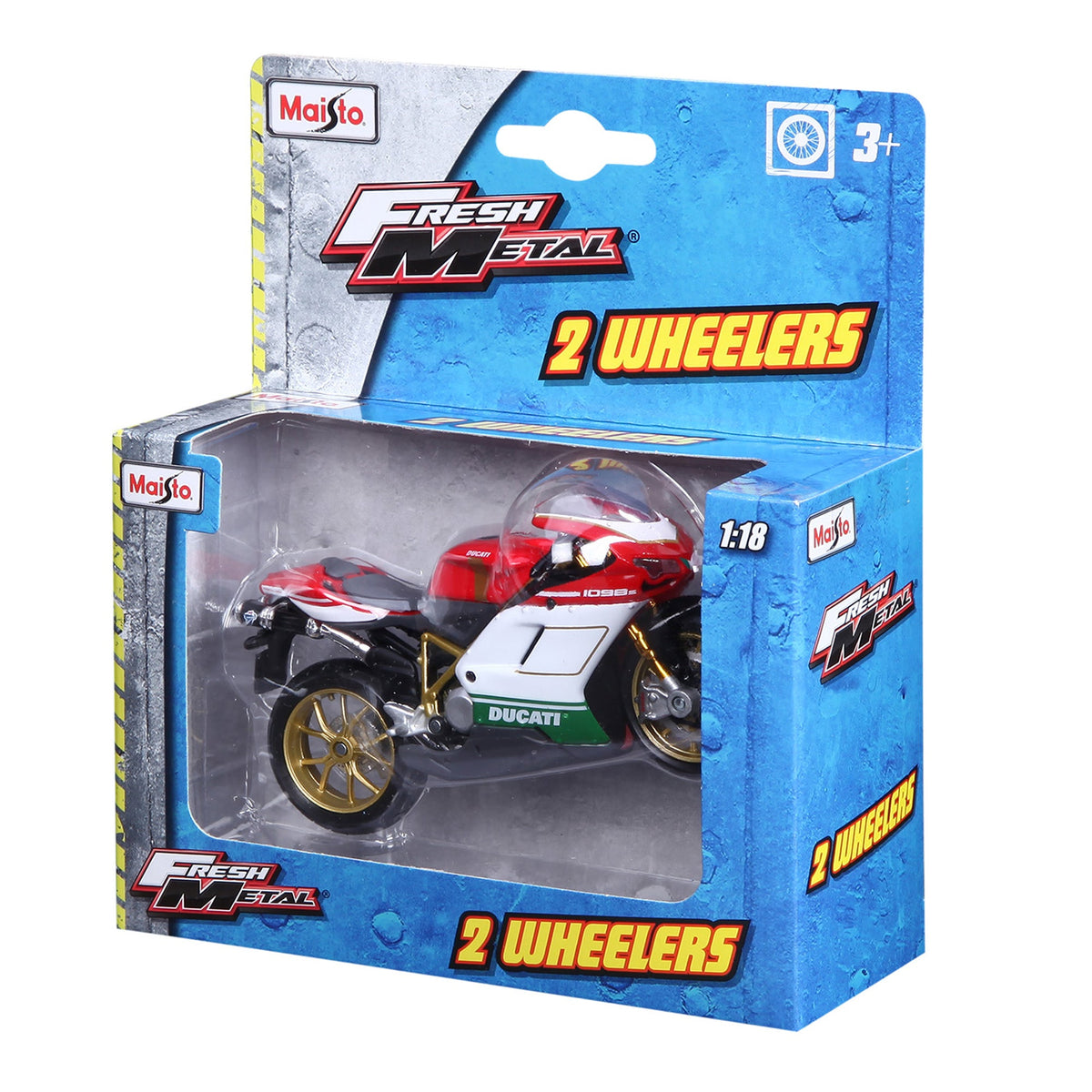 1:18 DUCATI 1098S MOTORCYCLE - 18 PIECE DISTRIBUTOR