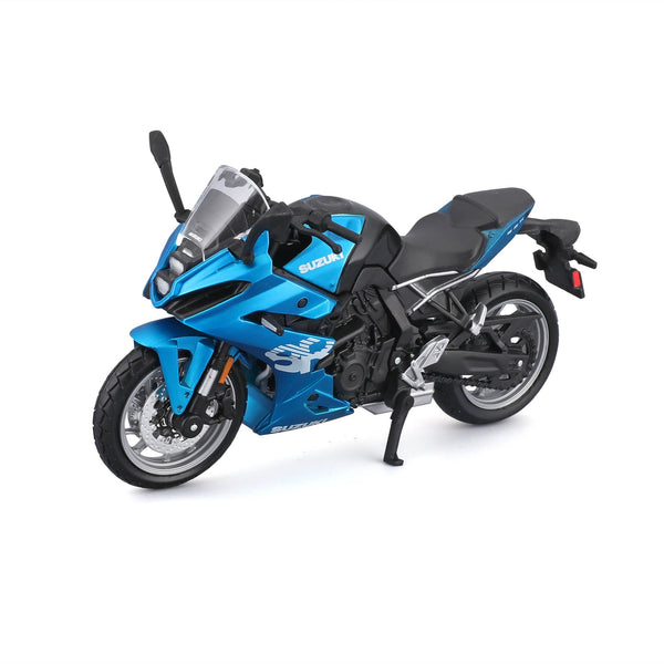 1:18 SCALE 18-PIECE SUZUKI GSX-8R MOTORCYCLE DISPLAY