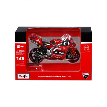 1:18 MOTO 2024 DUCATI LENOVO GP RACING (#23 BASTIANINI)
