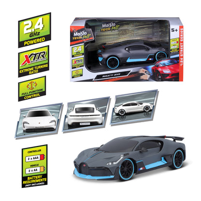 1:24 Scale Bugatti Divo 2.4 GHz Remote Control Car