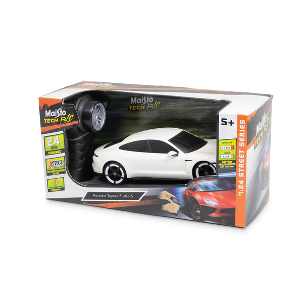 Porsche Taycan Turbo S 2,4 GHz télécommandée à l'échelle 1:24