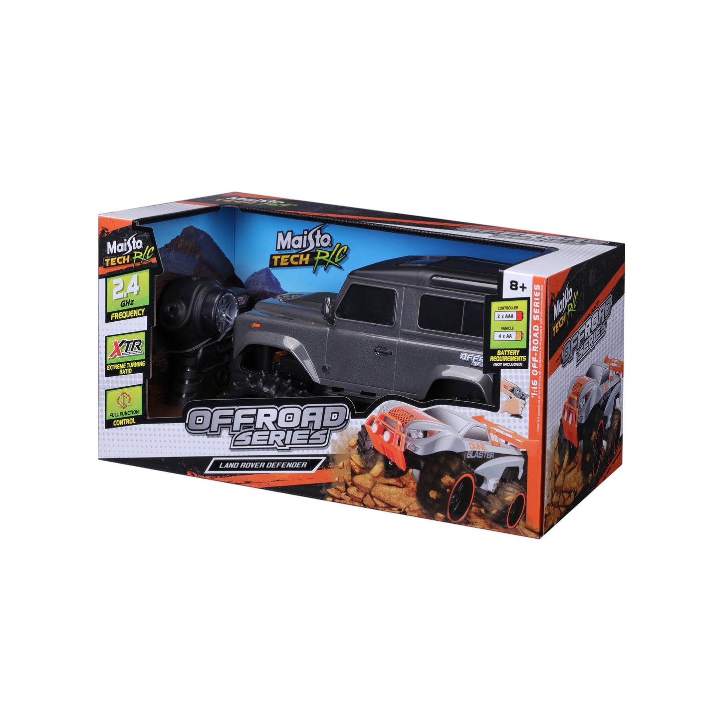 1:16 LAND ROVER DEFENDER TOUT-TERRAIN 2,4 GHz
