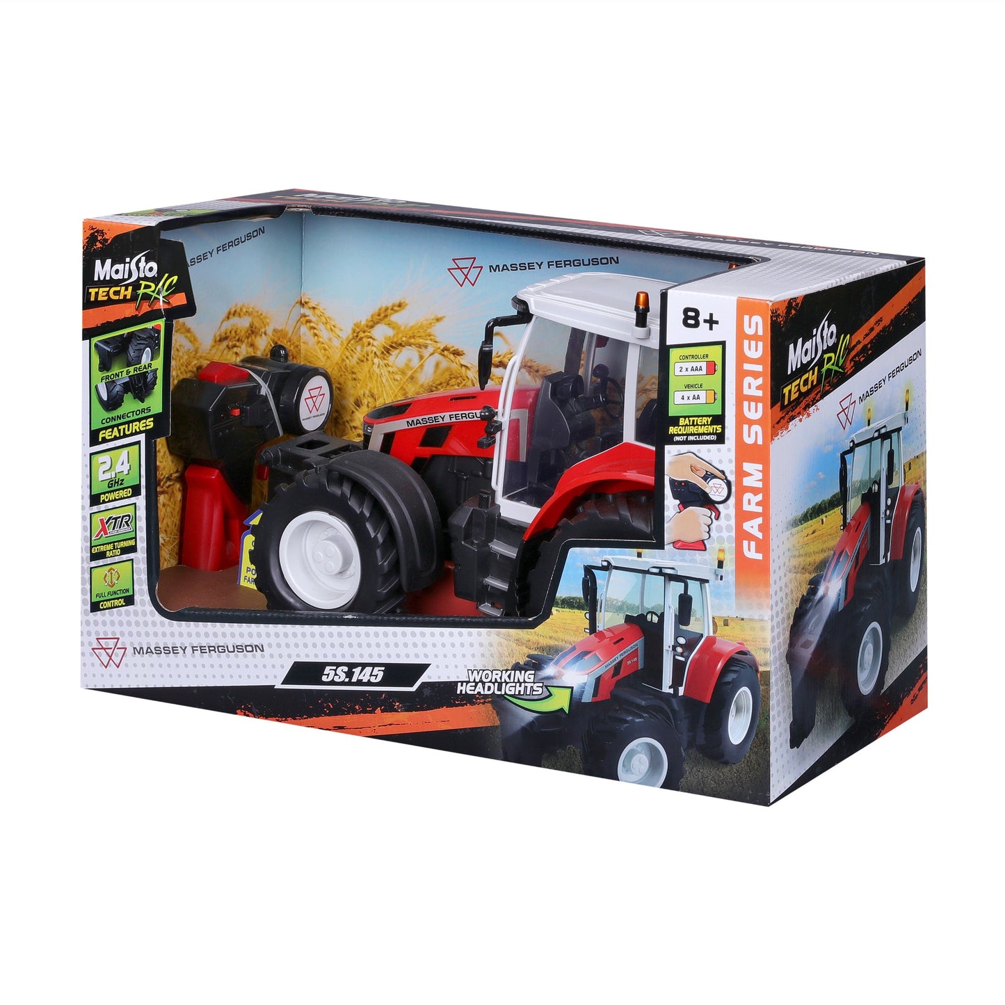 1:16 RC MASSEY FERGUSON 5S.145 TRACTOR 2.4GHZ