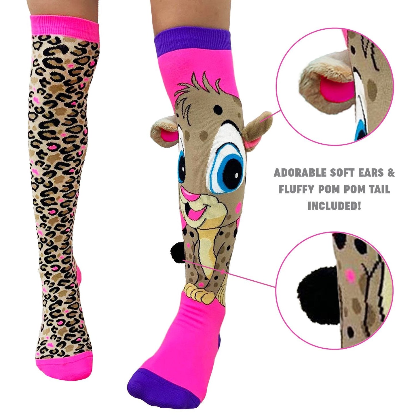 CHEAP CHEETAH SOCKS