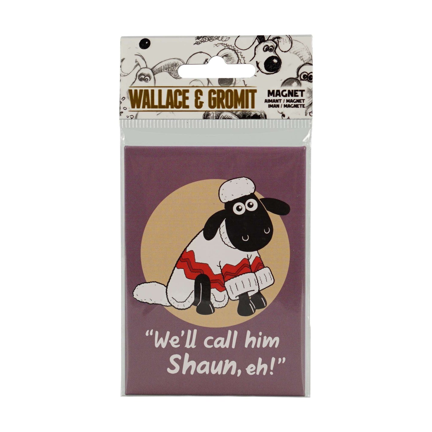Wallace & Gromit Shaun the Sheep Magnet