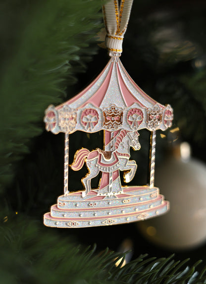 XMAS Merry-Go-Round - Christmas Ornament