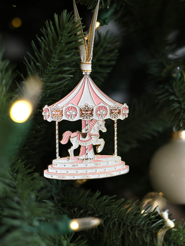 XMAS Merry-Go-Round - Christmas Ornament