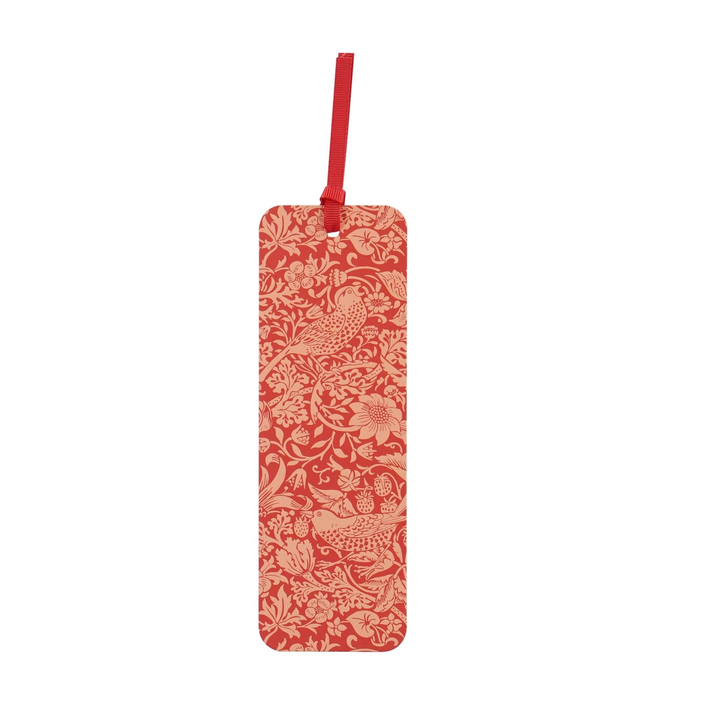 ACS William Morris Raspberry paper bookmark