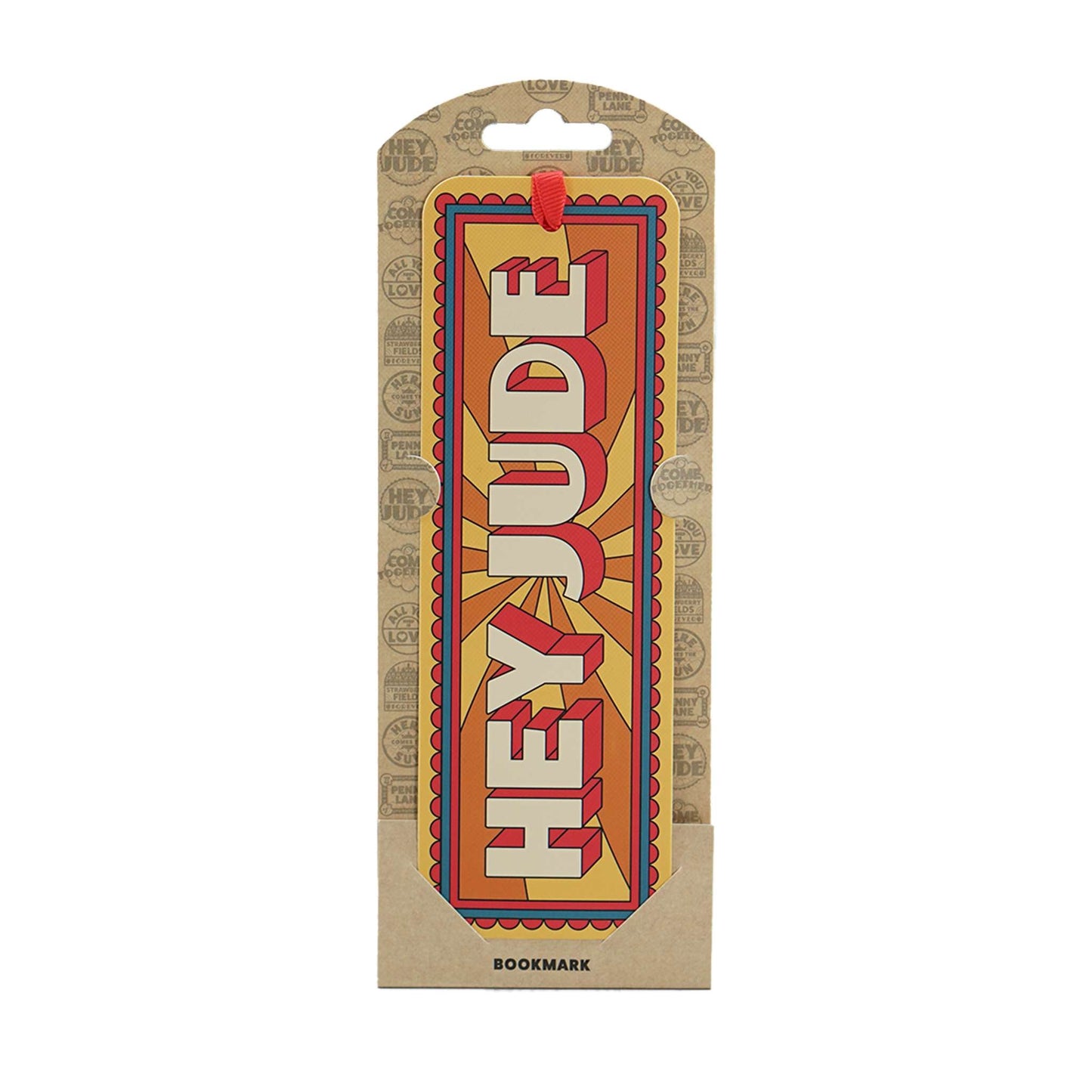 The Beatles Hey Jude Paper Bookmark