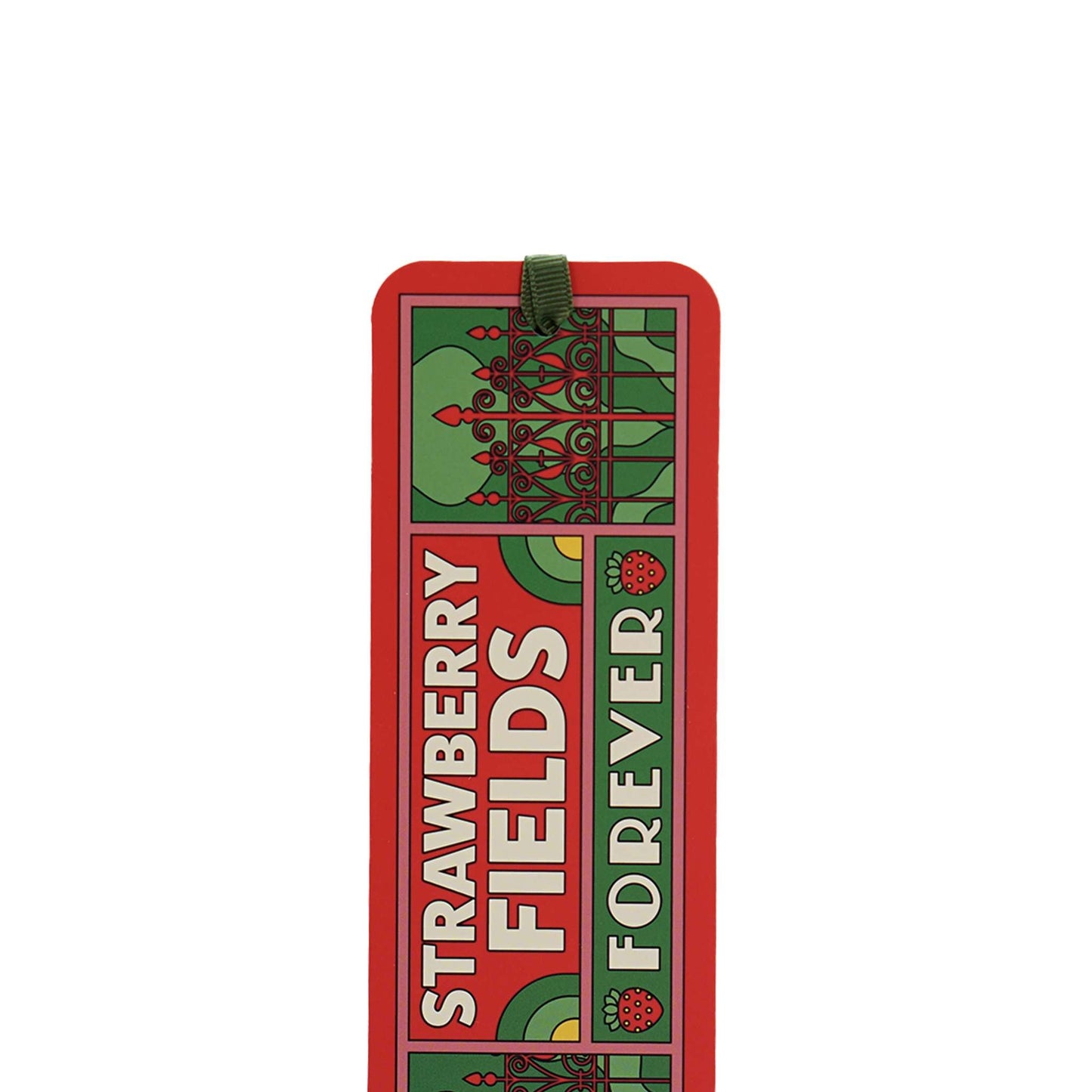 The Beatles Strawberry Fields Paper Bookmark