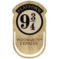 Marque-page en métal Harry Potter - Voie 9¾