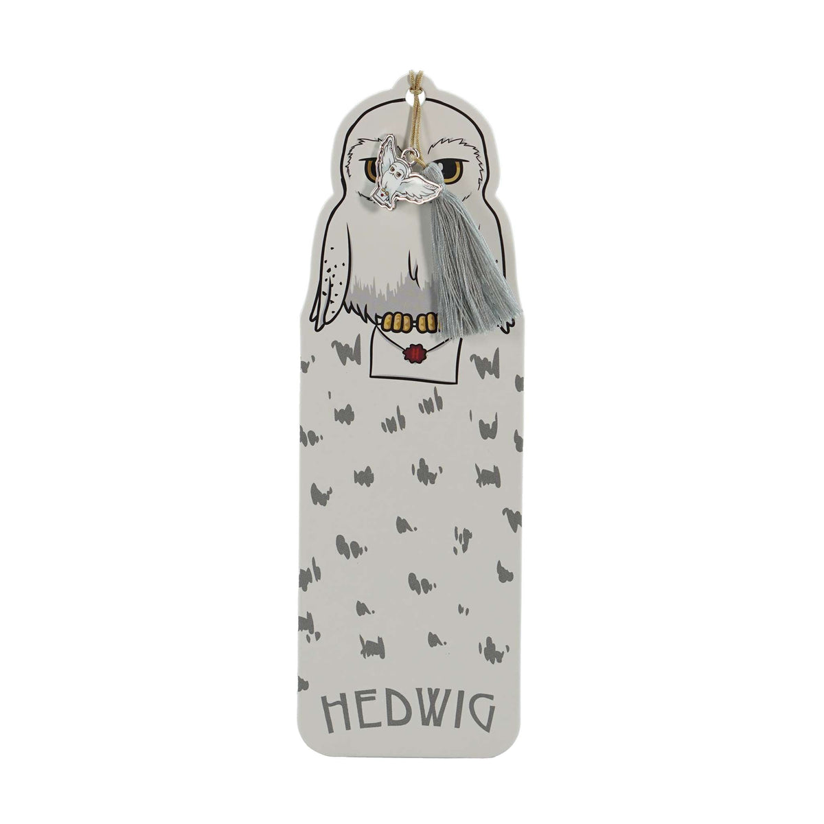 Harry Potter Hedwig Bookmark with Charm and Tassel
