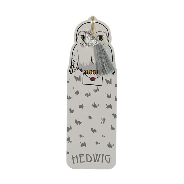 Harry Potter Hedwig Bookmark with Charm and Tassel