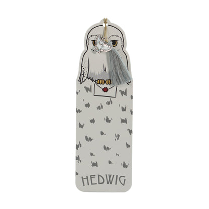 Harry Potter Hedwig Bookmark with Charm and Tassel