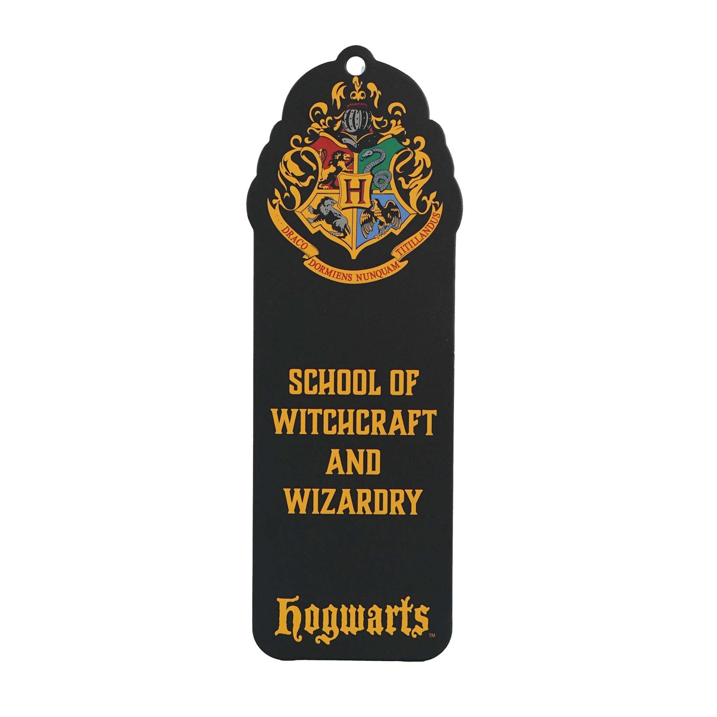 Harry Potter Hogwarts Bookmark with Charm and Tassel