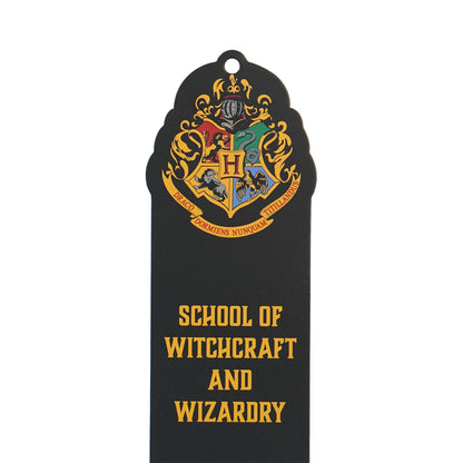Harry Potter Hogwarts Bookmark with Charm and Tassel