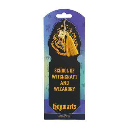 Harry Potter Hogwarts Bookmark with Charm and Tassel