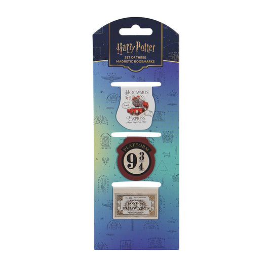 Harry Potter Magnetic Bookmark Set (All Aboard to Hogwarts)