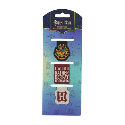 Harry Potter Hogwarts Houses Magnetic Bookmark Set