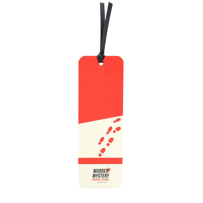 Murder Mystery Club Paper Bookmark