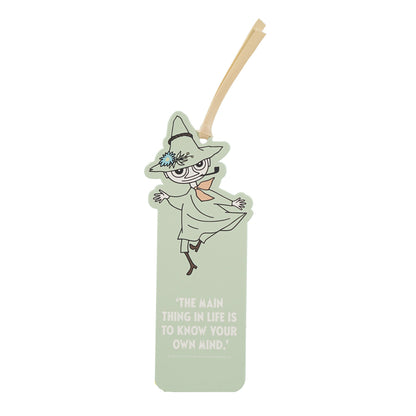 Moomin Snufkin die-cut paper bookmark