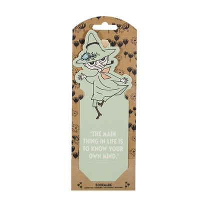 Moomin Snufkin die-cut paper bookmark