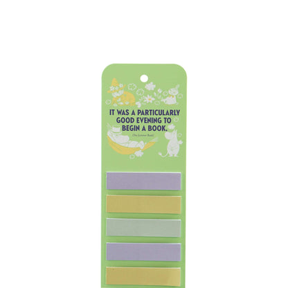 Moomin Daydreaming Bookmark with Sticky Tabs