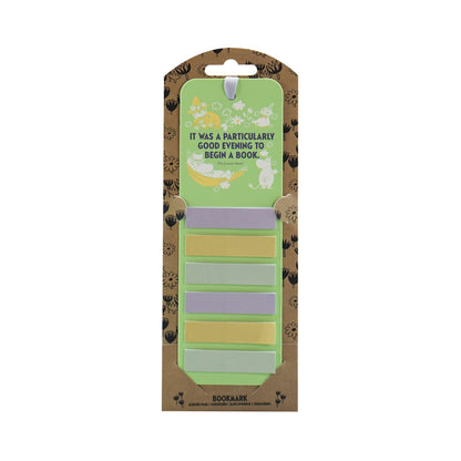 Moomin Daydreaming Bookmark with Sticky Tabs
