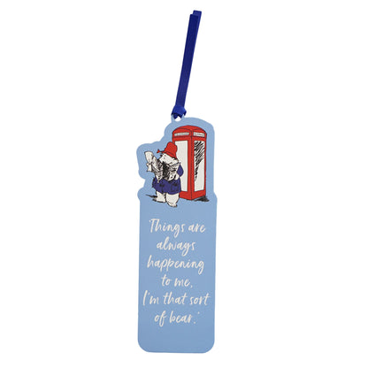Paddington Phone Box Die-Cut Paper Bookmark