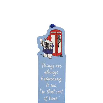 Paddington Phone Box Die-Cut Paper Bookmark