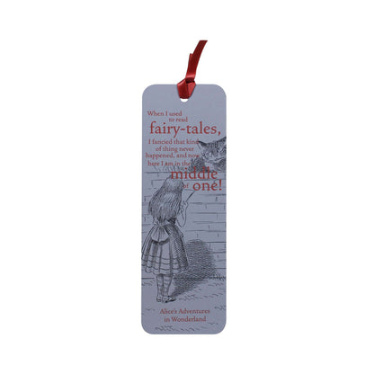 Marque-page papier Alice au pays des merveilles - Alice