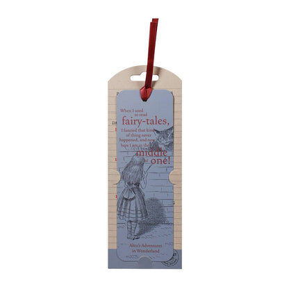 Marque-page papier Alice au pays des merveilles - Alice