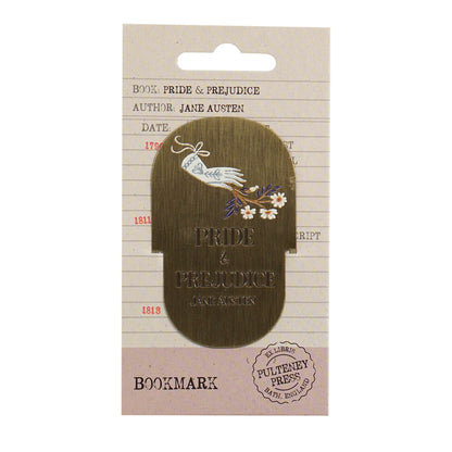 Pulteney Press Pride & Prejudice Metal Bookmark