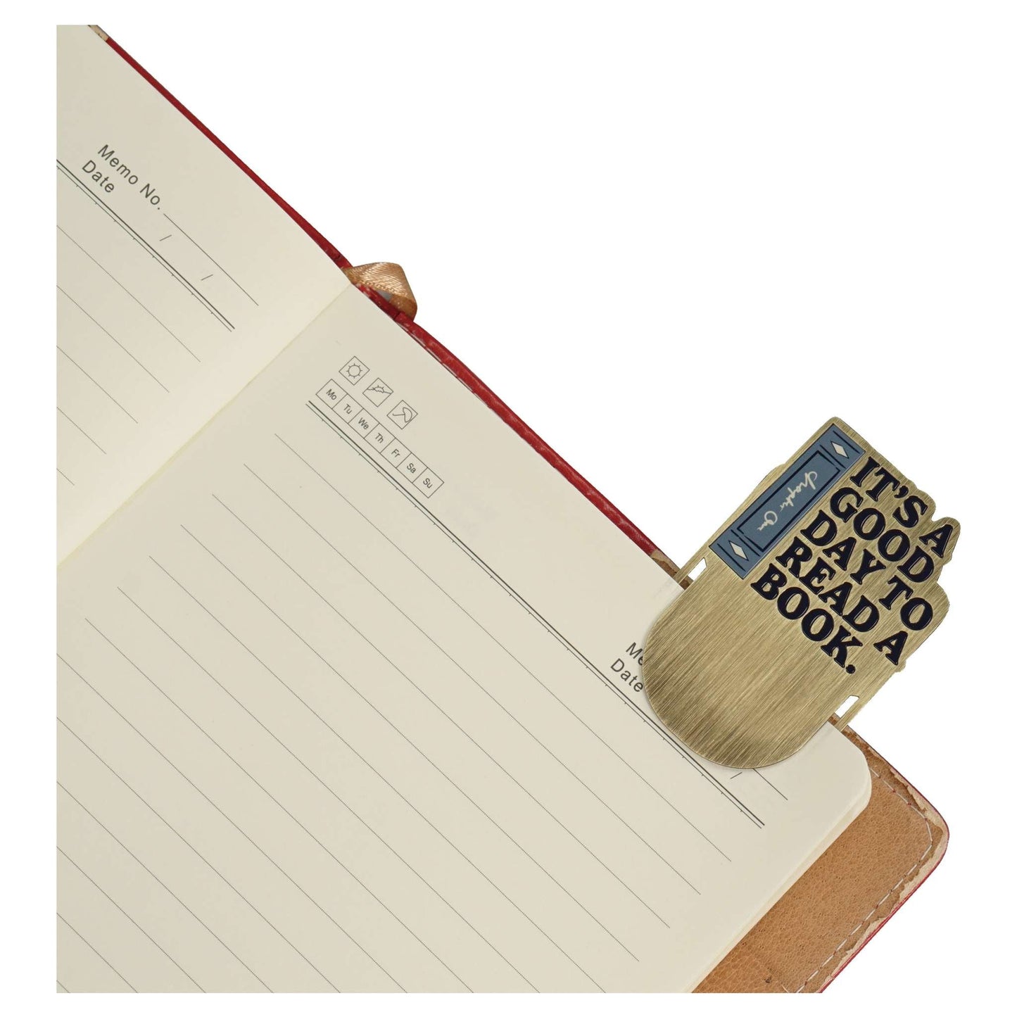 Metal Bookmark Pulteney Press Good Day