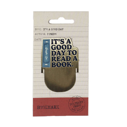 Metal Bookmark Pulteney Press Good Day