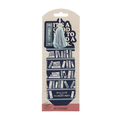 Bookmark with charm and tassel Good Day