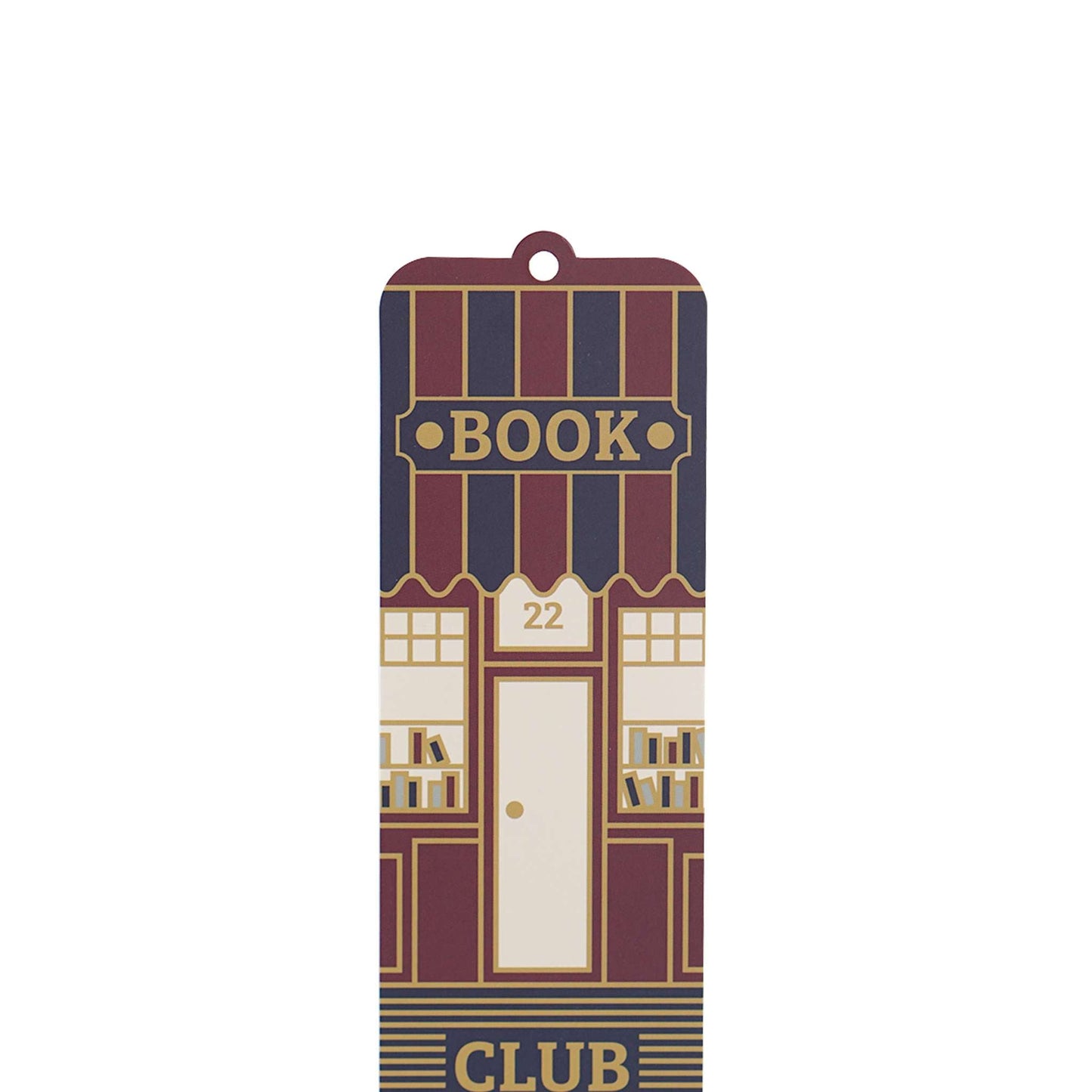 Book Club Bookmark with Charm and Tassel