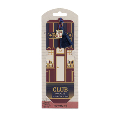 Book Club Bookmark with Charm and Tassel