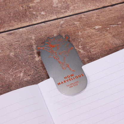 Roald Dahl Fantastic Mr Fox metal bookmark