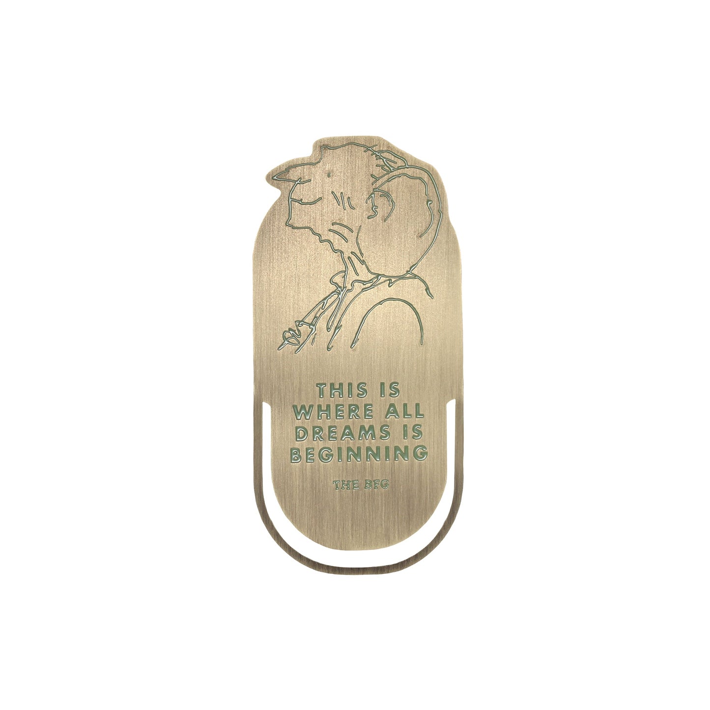 Roald Dahl The BFG Metal Bookmark