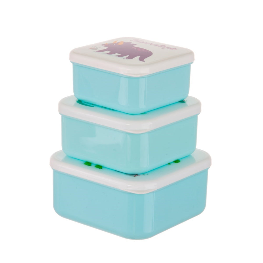 Boîtes à Goûter Dinosaures Roarsome - Set de 3