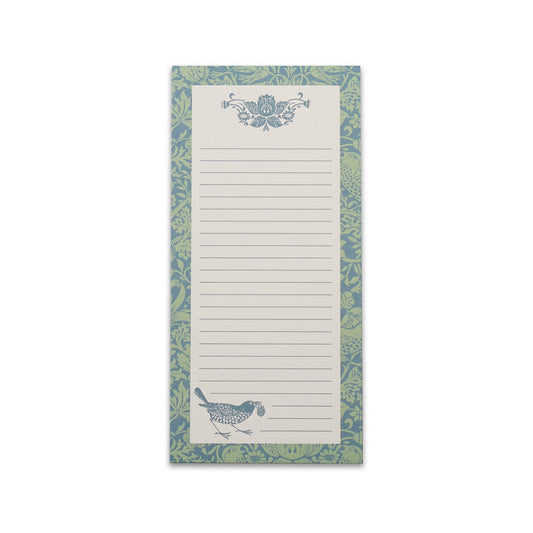 Notebook Strawberry Thief Sage
