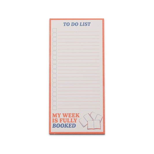 My Week Is Fully Booked Notepad